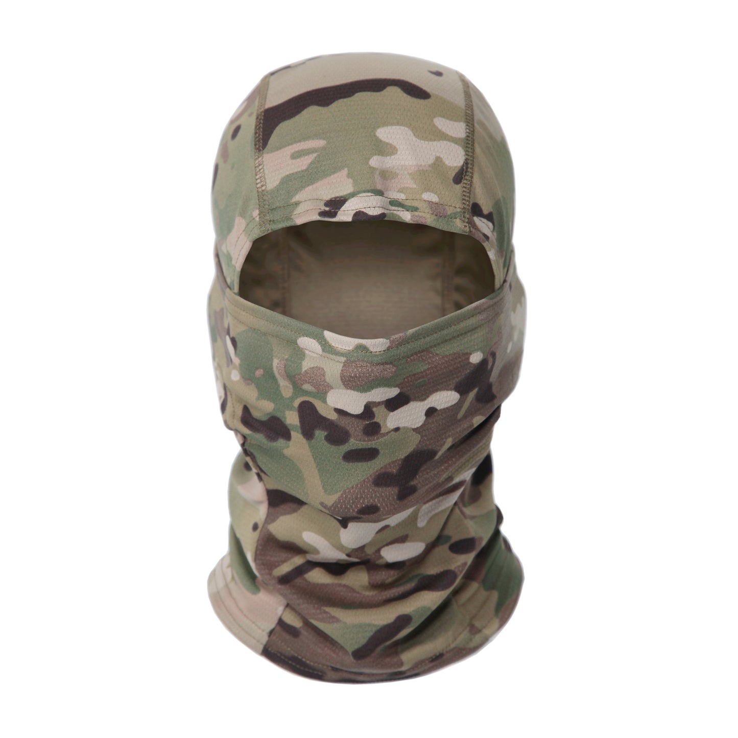 Camouflage sunscreen and sweat absorbing face mask