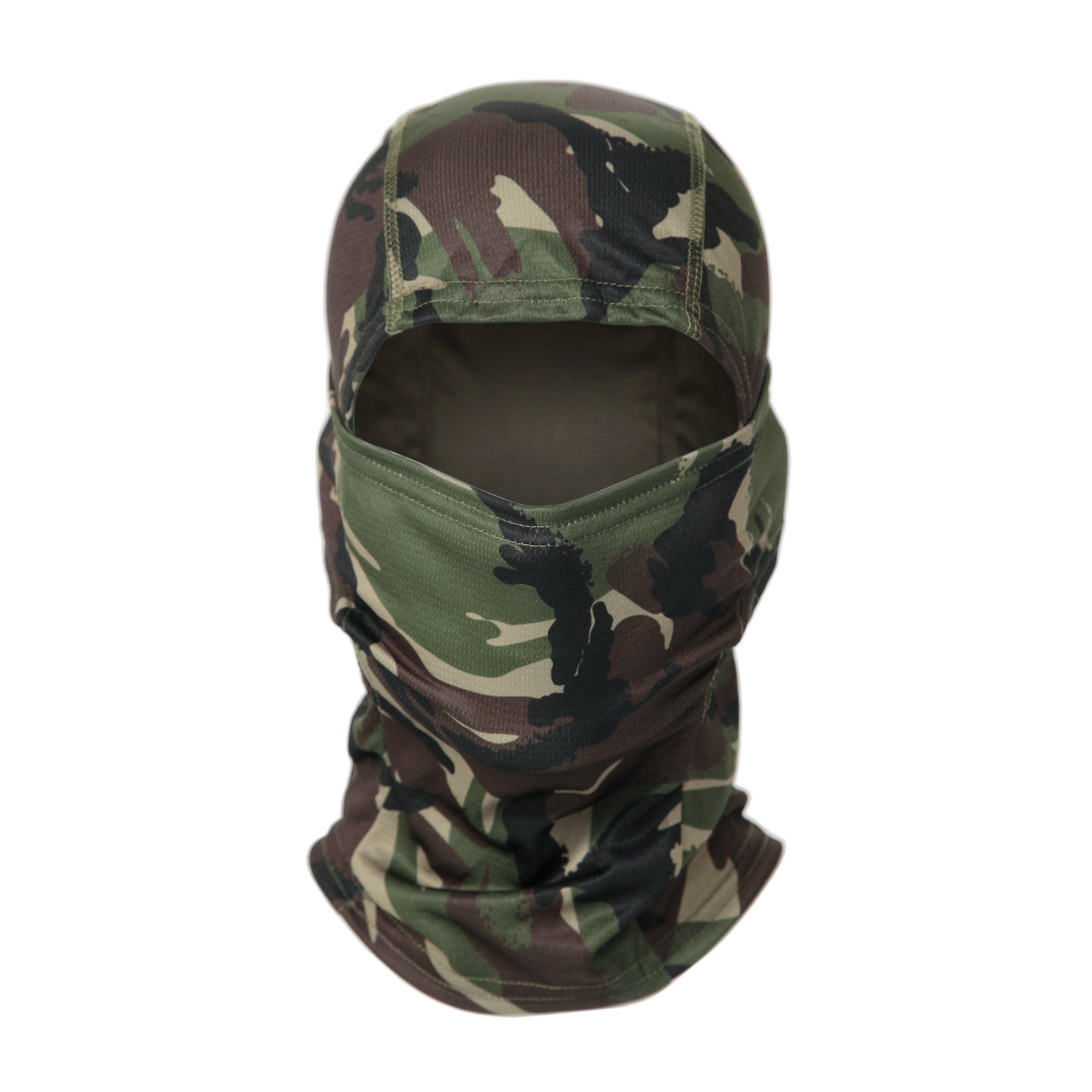 Camouflage sunscreen and sweat absorbing face mask
