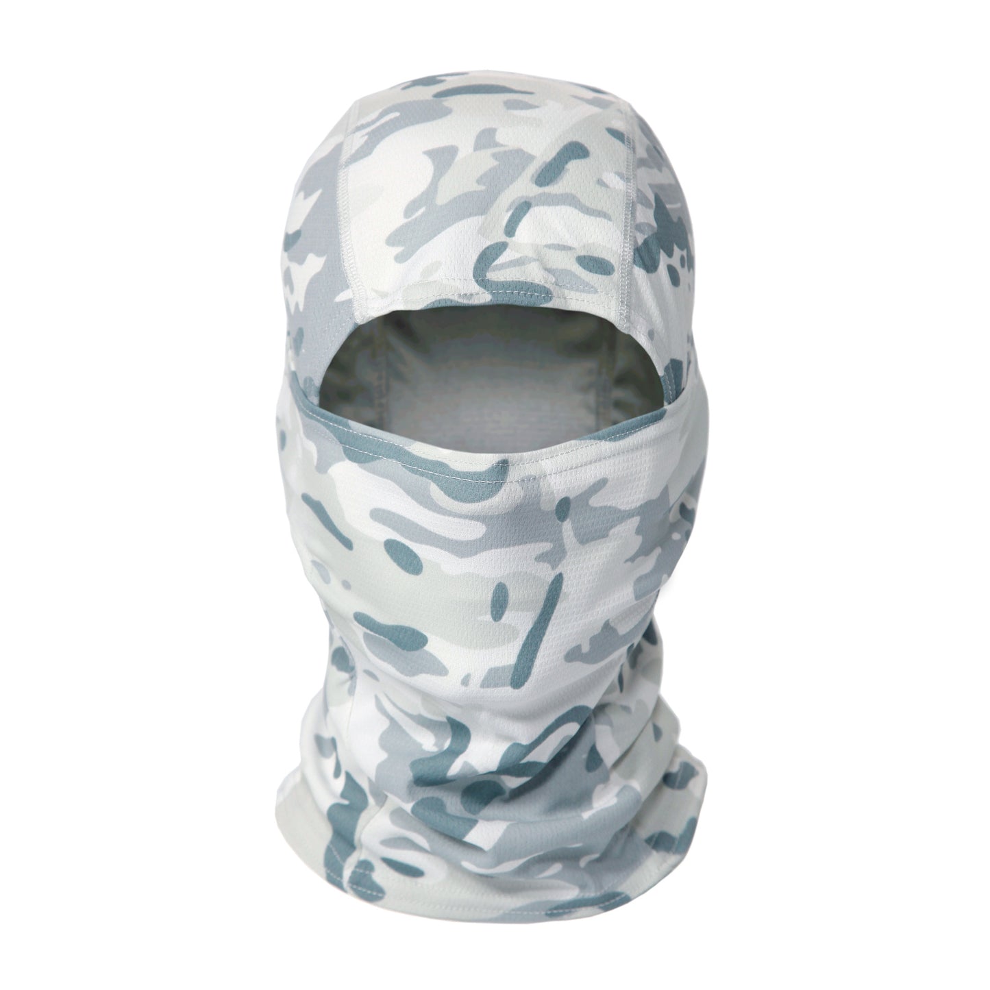 Camouflage sunscreen and sweat absorbing face mask