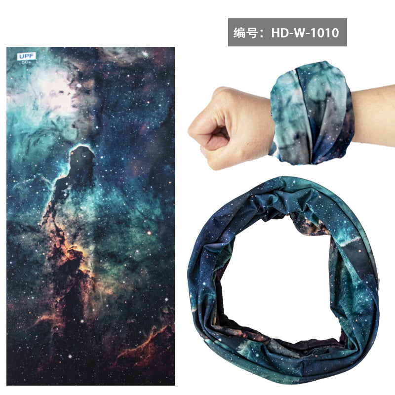 Breathable Sunscreen Ice Silk Magic Headband Riding Mask