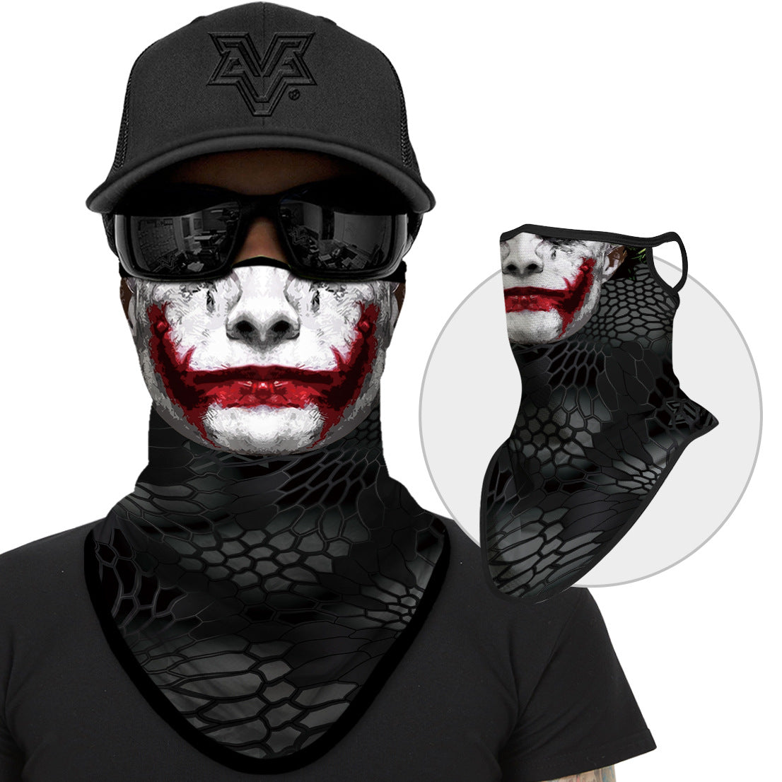 Outdoor cycling face mask