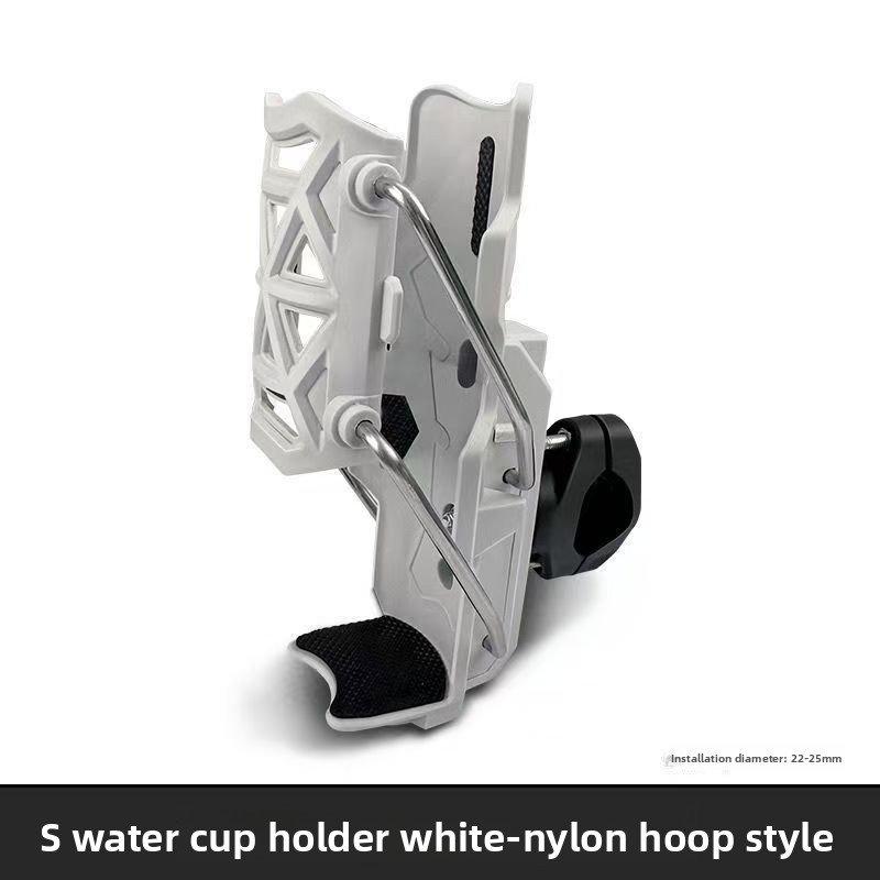 Adaptive cycling bicycle, electric bike, and motorcycle water bottle holder