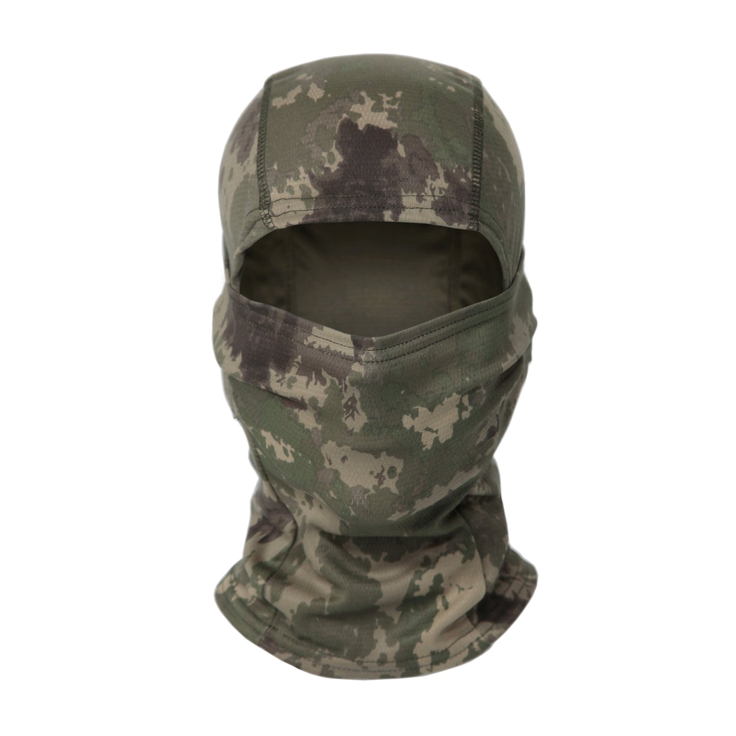 Camouflage sunscreen and sweat absorbing face mask