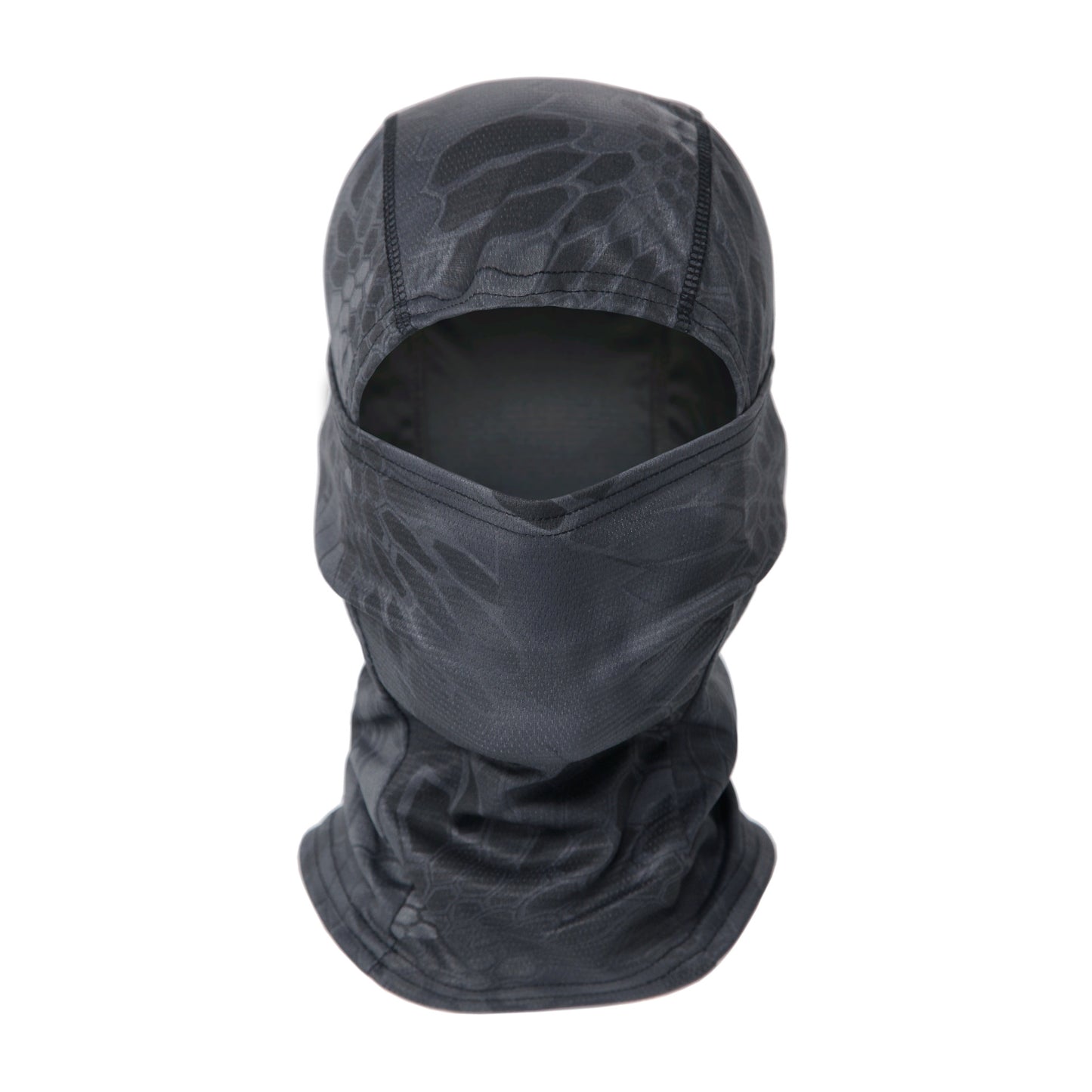 Camouflage sunscreen and sweat absorbing face mask