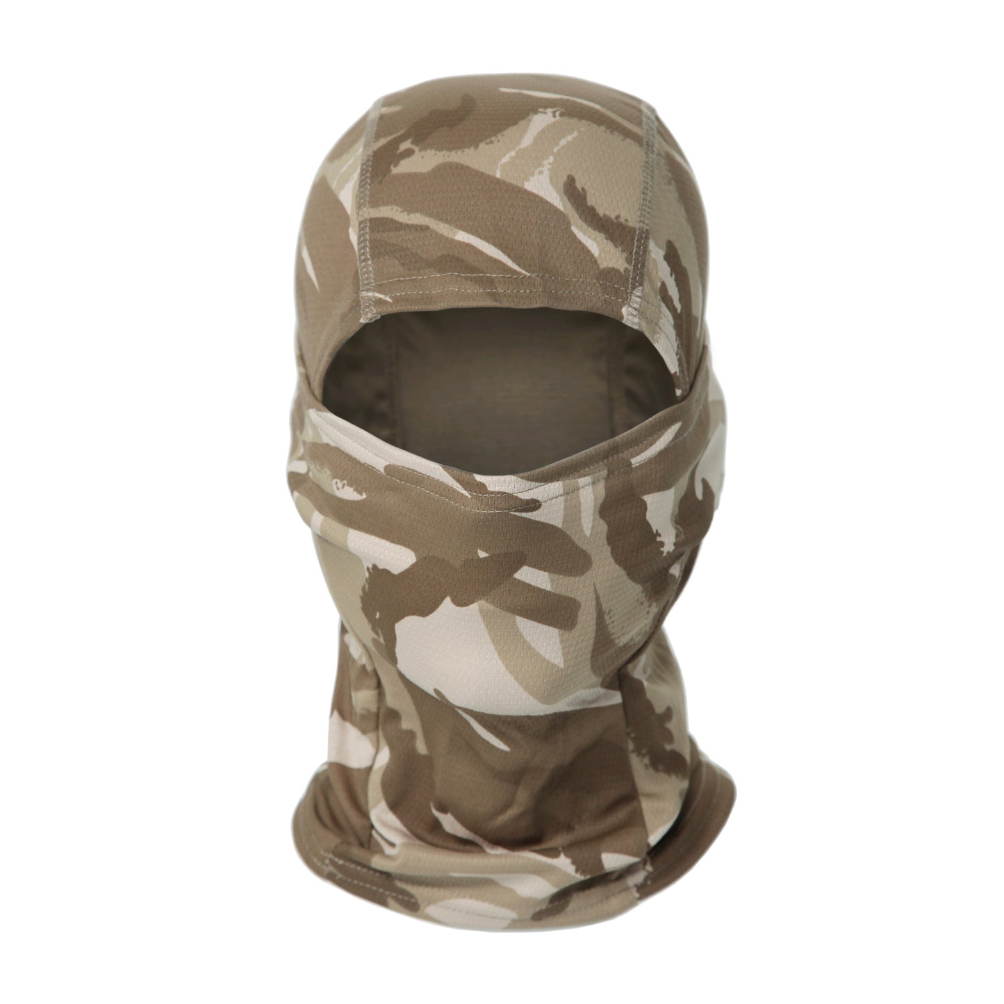 Camouflage sunscreen and sweat absorbing face mask