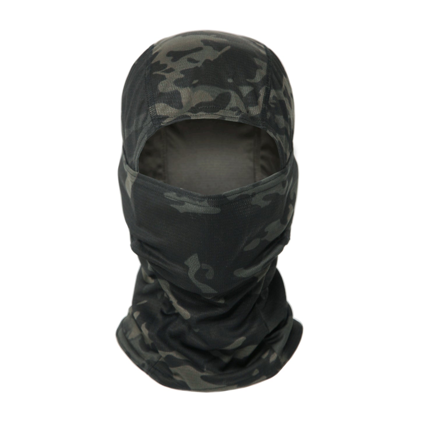 Camouflage sunscreen and sweat absorbing face mask