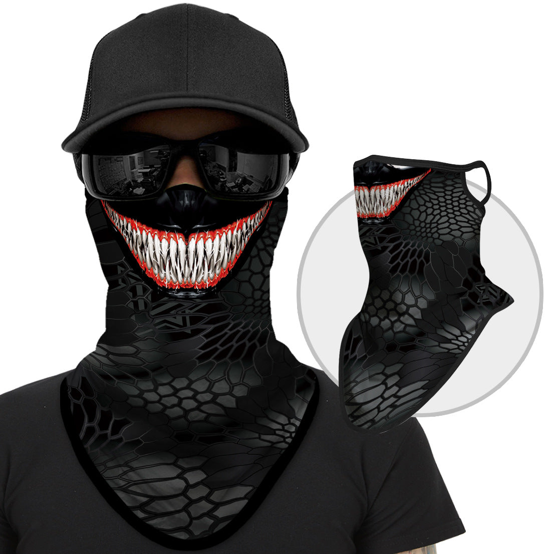 Outdoor cycling face mask