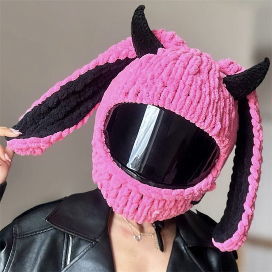 Pink, Black, Purple, Red, Blue Motorcycle Helmet Protective Cover