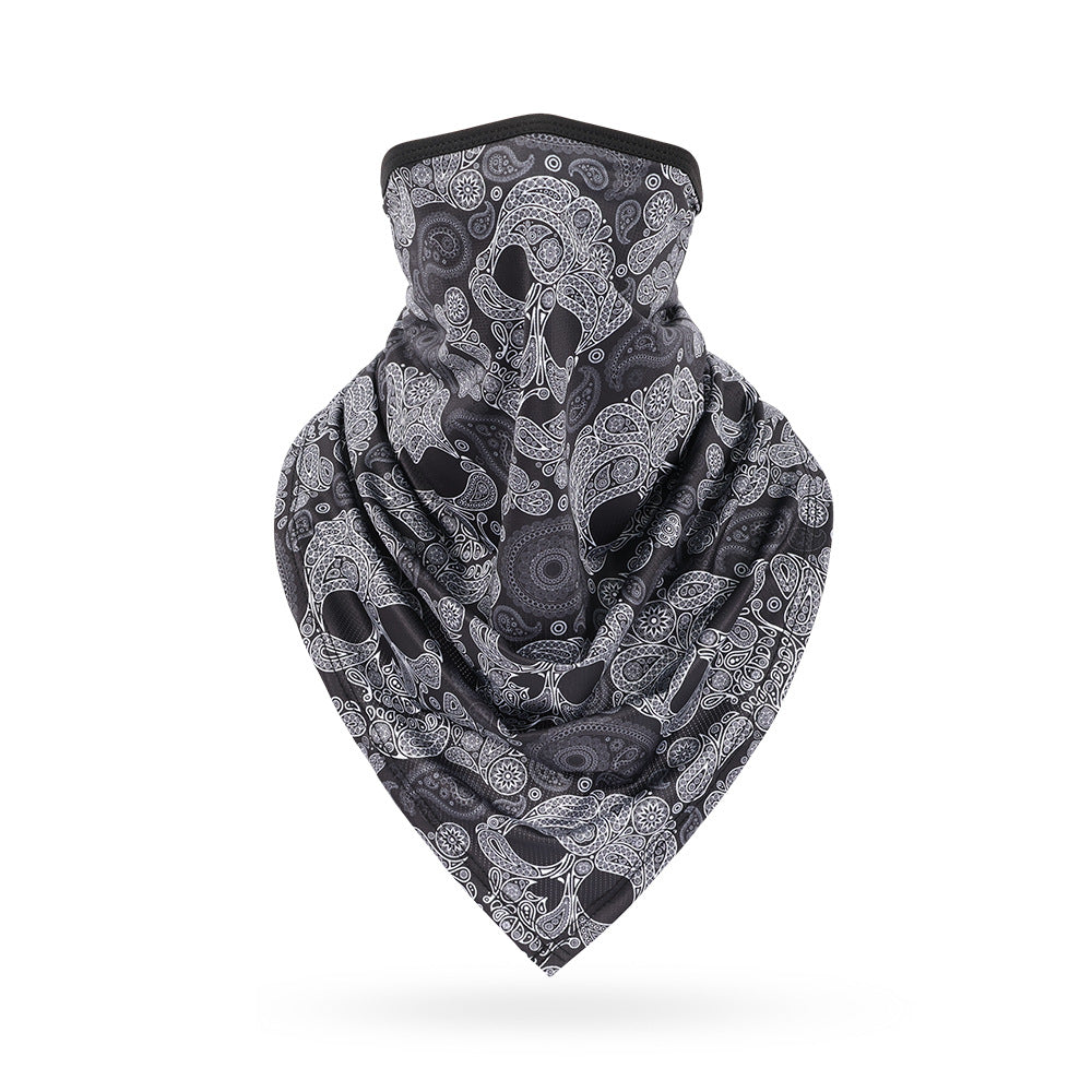Ice Silk Skeleton Motorcycle Mask