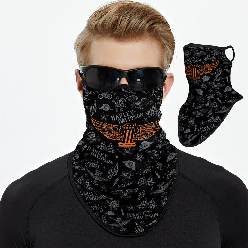 Outdoor cycling face mask