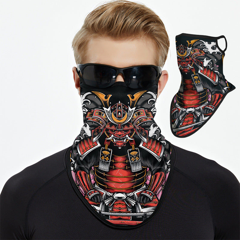 Outdoor cycling face mask