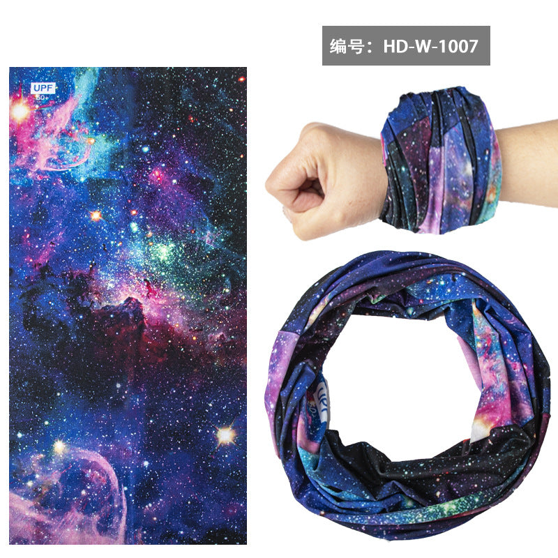 Breathable Sunscreen Ice Silk Magic Headband Riding Mask