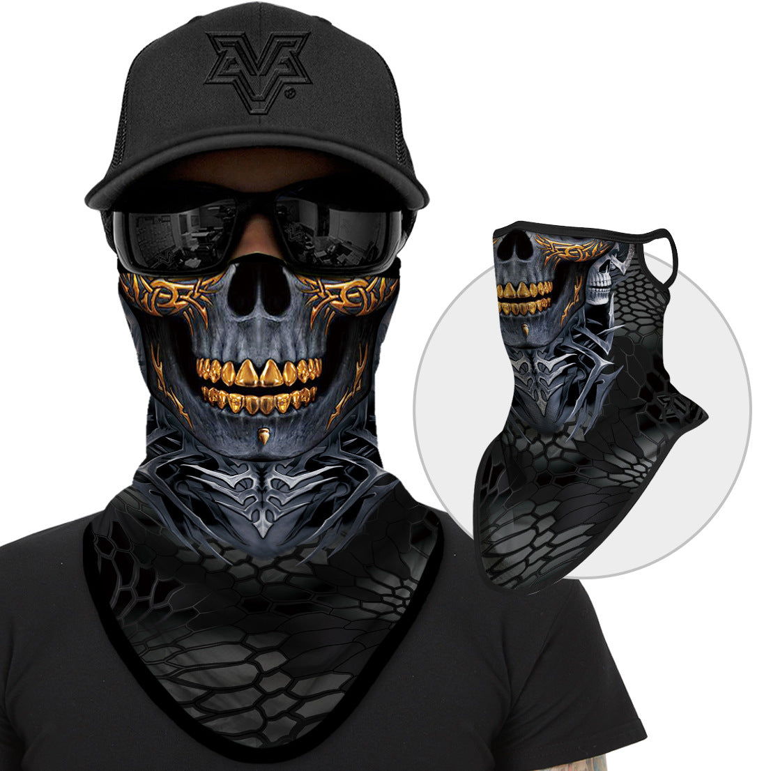 Outdoor cycling face mask