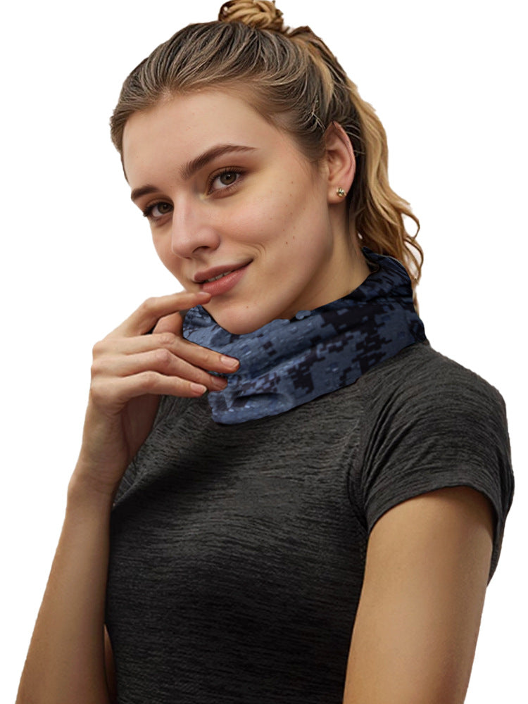Breathable Sunscreen Ice Silk Magic Headband Riding Mask